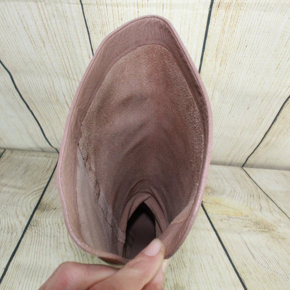 COLE HAAN Tall Heeled Soft Tan Leather Boots 7 - Picture 8 of 8